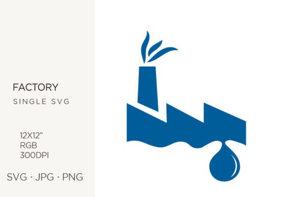 Blue Factory and Water Drop: A Practical Guide to Vector Art for Designers