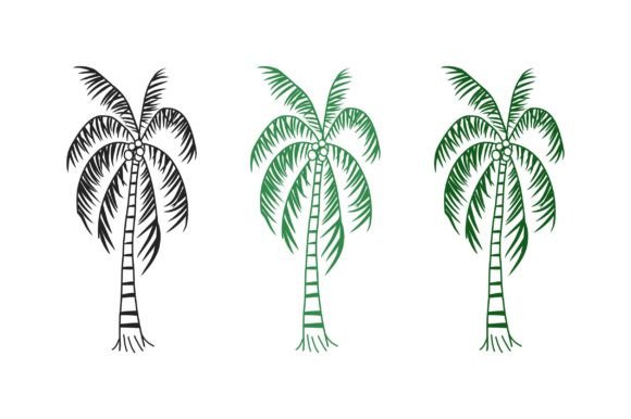 Children s Hand Drawn of Palm Tree: A Versatile Asset for Modern Design