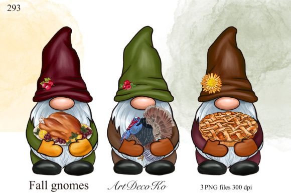 Embrace the Season with Fall Autumn Gnomes Clipart