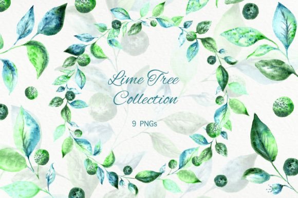 Enhancing Creative Projects with a Watercolor Lemon Tree Clipart Collection