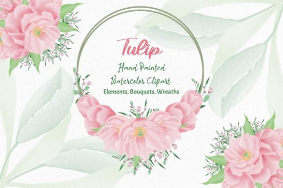 Tulip Watercolor Clipart: Elevating Your Creative Projects with Hand-Painted Florals